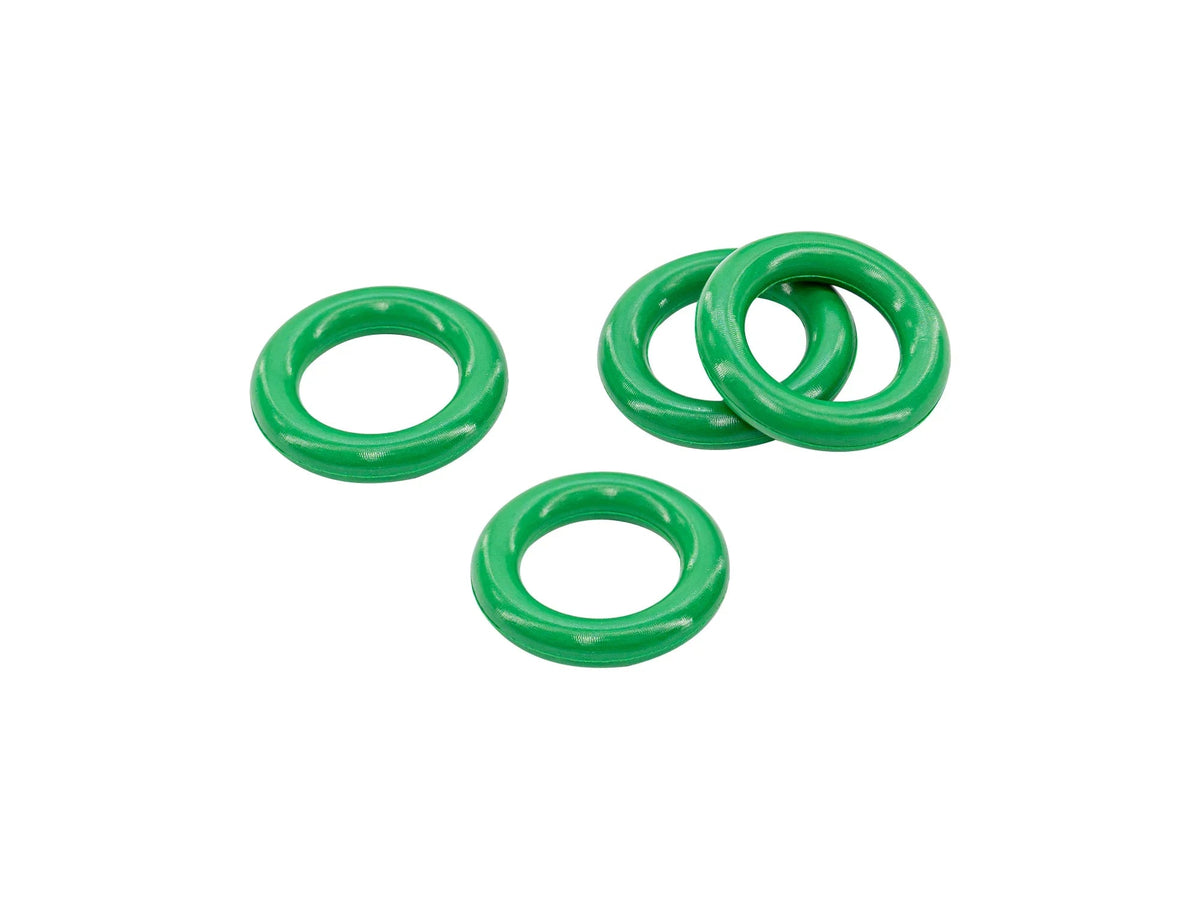Set of four GoWesty O-Rings for Vanagon shift lever U-joint, replacement parts for shift rod connections.