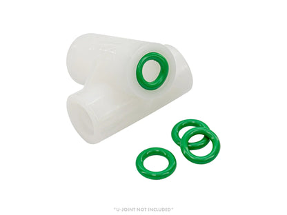 Set of four GoWesty O-Rings for Vanagon shift lever U-joint, used to secure shift rod connections.