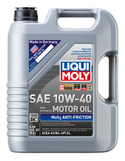 LIQUI MOLY 10W-40 1L 2042 SYNTHETIC MoS2-5 Antifric­tion