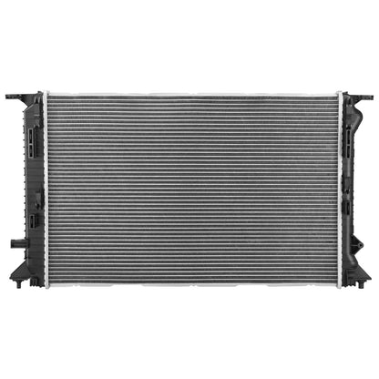 K2 Industries OEM radiator for Audi A4, A5, A6, A7, Q5, S4, S5, Macan with V6 3.0L/3.6L engine, engine component image