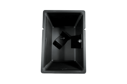 Black BMW E36 Series 3 3D printed plastic oil holder, compatible with coupe, sedan, and compact models (1991-2000).