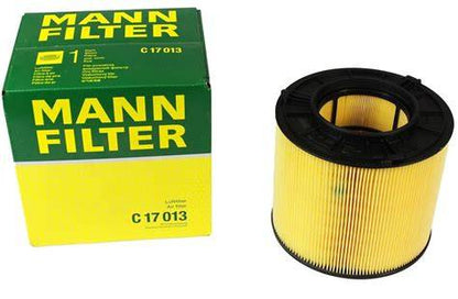 2.0L C17 013 MANN AIR FILTER OE# 8W0133843C 2017-2025 EA888 2.0 I-4 A4 A5 Q5 2.9 V6