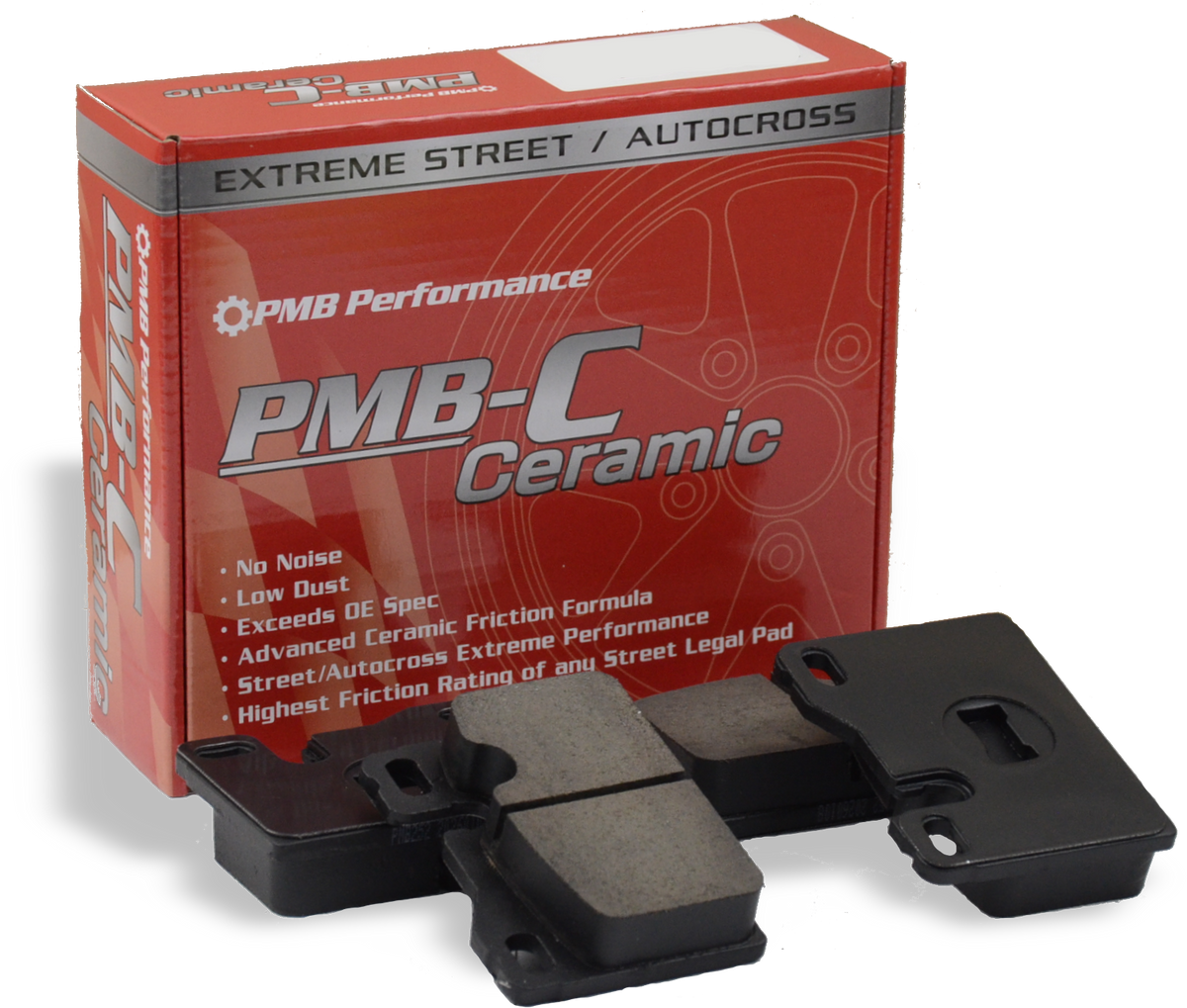 NEW! PMB-C Ceramic Rear Pads for Porsche 924 Sport Turbo (77-84)