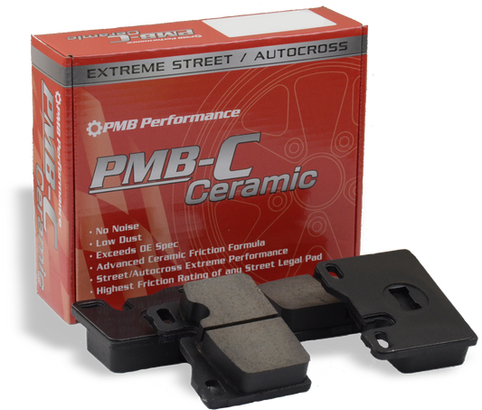 NEW! PMB-C Ceramic Rear Pads for Porsche 924S (87-88)
