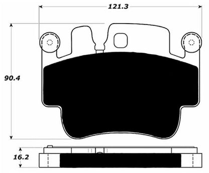 PMB-C Ceramic Pads for Porsche 996 Turbo S (2004-2005) Rear
