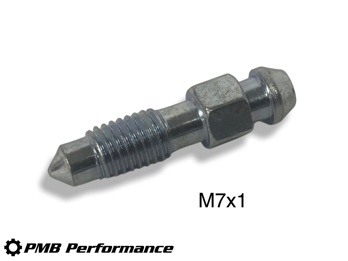 M7x1 Bleeder Valves for Late Porsche 914 (73-76) - Set of Four Front or Rear
