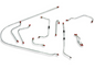 Porsche 914/914-6 Complete DirectFit Early Brake Hard Line Kit ('70 - '72)