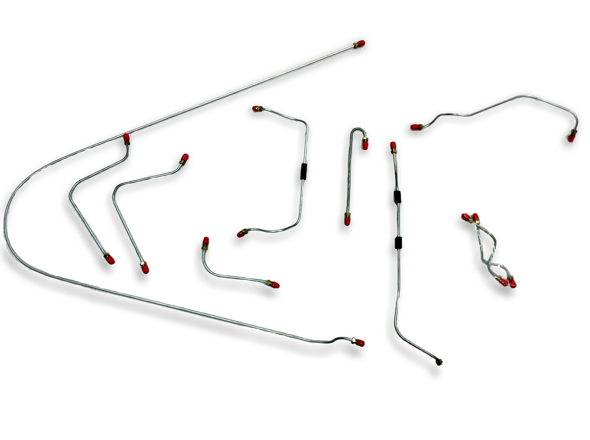 Porsche 914 Complete DirectFit Brake Hard Line Kit ('75 - '76)