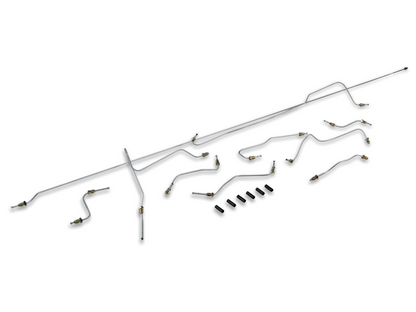 Porsche 911/912 Complete DirectFit Early Brake Hard Line Kit (1969-73)