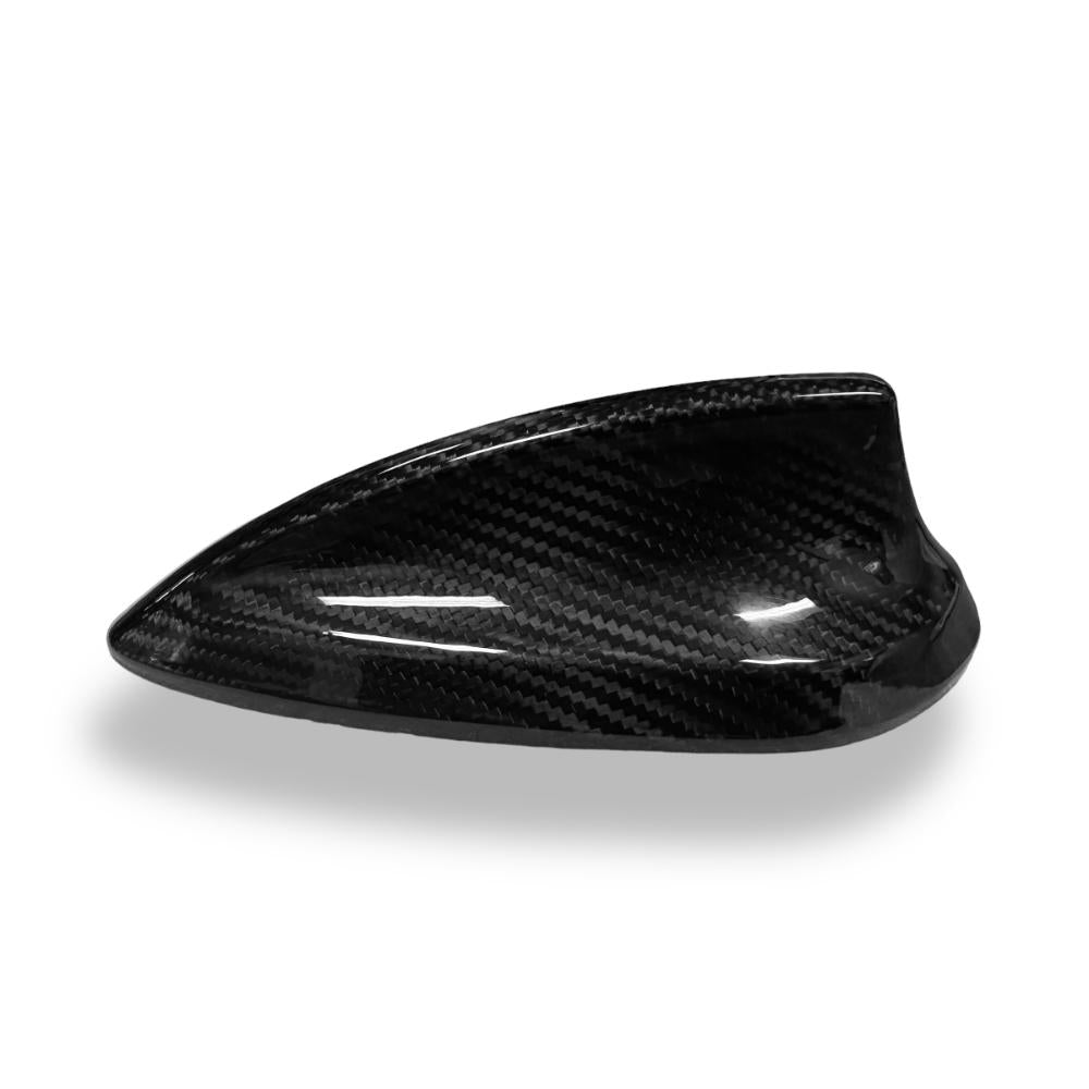 Carbon fiber roof antenna cover by Palenon Performance for BMW F20, F45, F15, F16, F85, F86, G01, and E84 models.