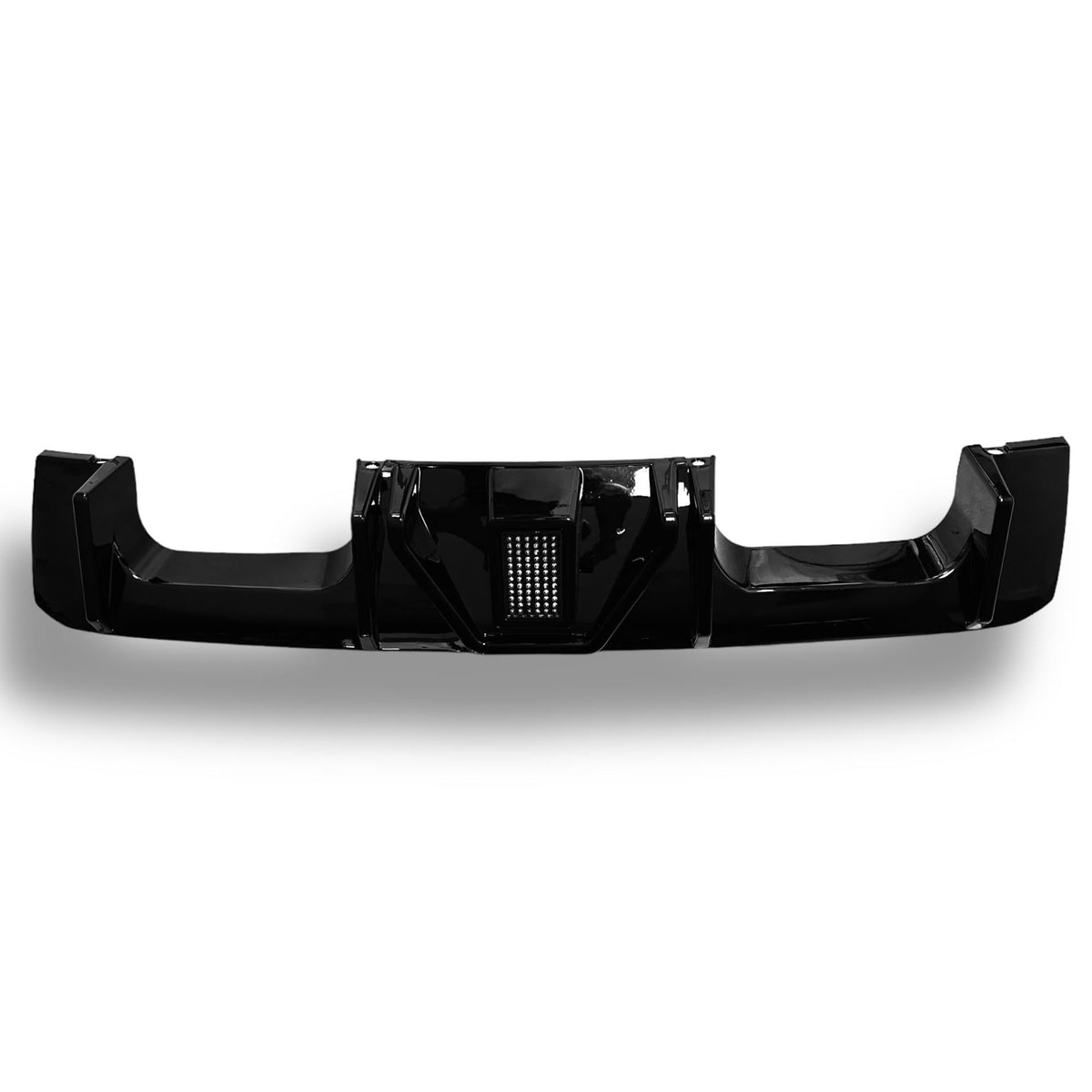 BMW G80 M3 and G82 M4 ABS V Style LED diffuser by Palenon Performance, rear diffuser featuring LED accents and aerodynamic design.