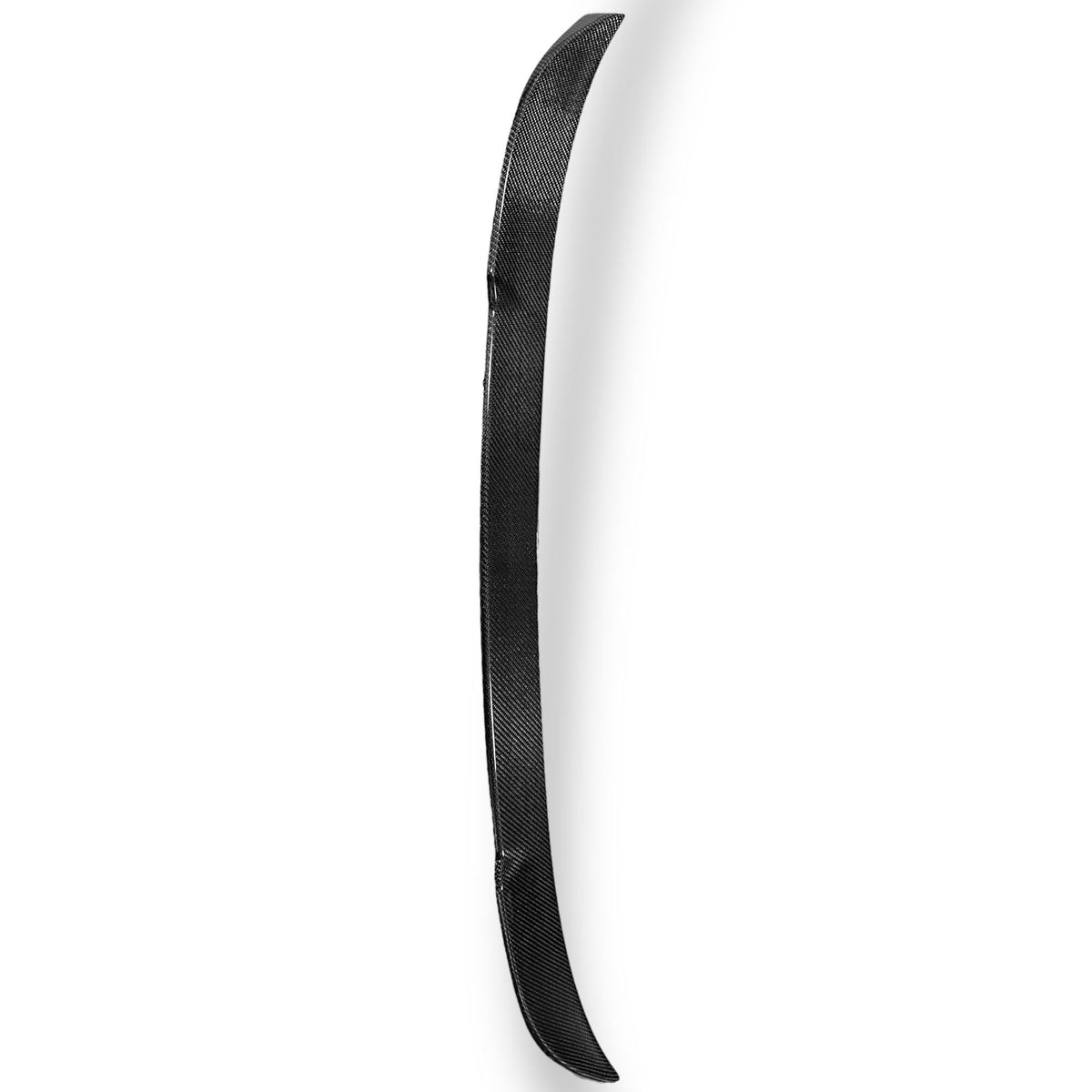 Carbon fiber BMW G20 and G80 M3 CS style rear trunk spoiler by Palenon Performance, showing sleek aerodynamic design and finish.