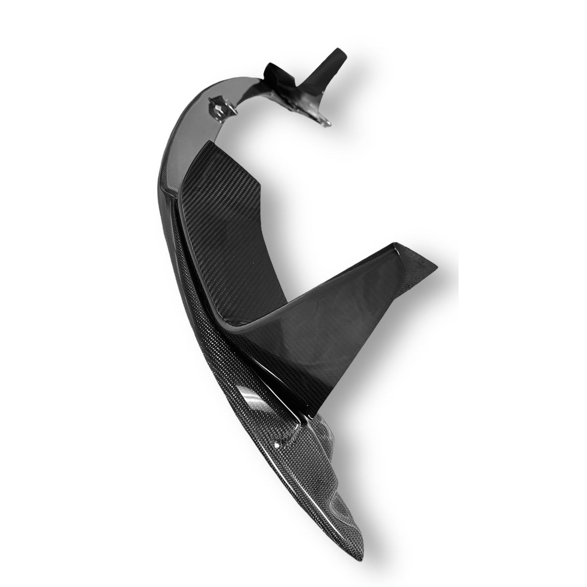 Premium carbon fiber front lip for BMW F80 M3, F82 M4, and F83 M4 by Palenon Performance, showcasing sleek aerodynamic design.