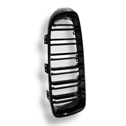 BMW F8X M3/M4 and F3X 428i, 430i, 435i, 440i ABS front grille by Palenon Performance, shown in close-up image.