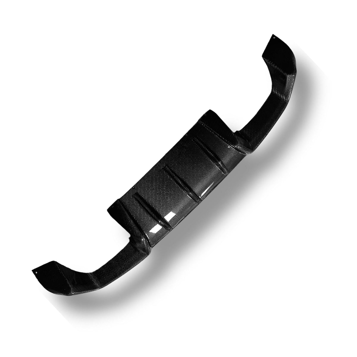 BMW F87 M2 M Type carbon fiber rear diffuser by Palenon Performance, showcasing sleek, aerodynamic design and high-quality material.