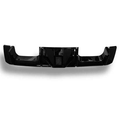BMW G80 M3 and G82 M4 ABS V Style LED diffuser by Palenon Performance, rear diffuser shown with LED accents.