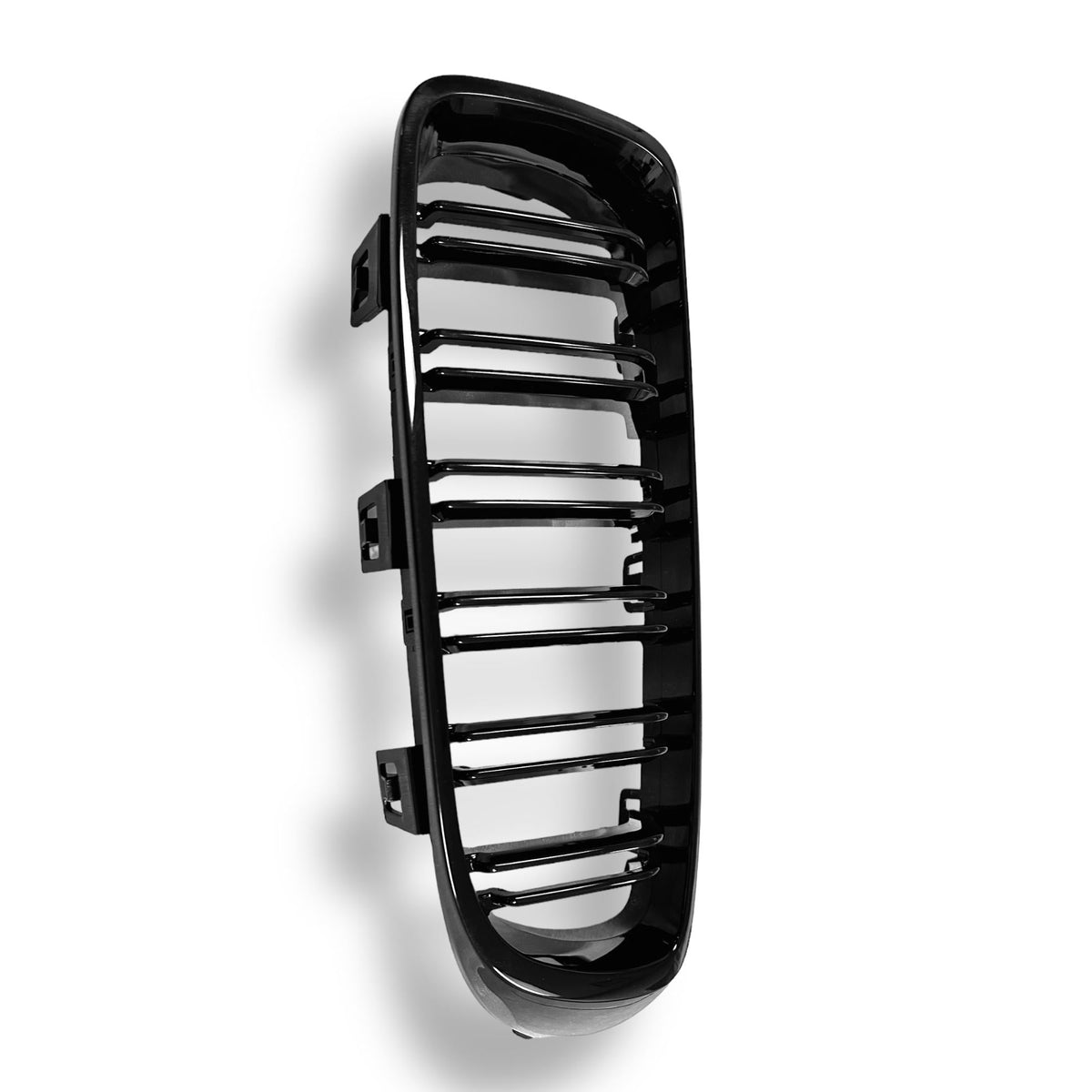 BMW F8X M3 M4 and F3X 428i 430i 435i 440i ABS front grille by Palenon Performance, showing the sleek black grille design.