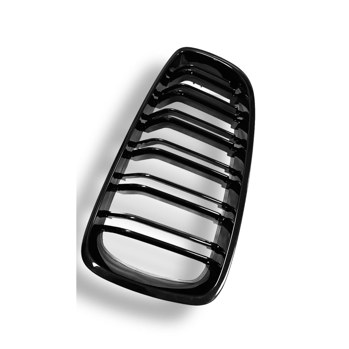 BMW F8X M3/M4 and F3X 428i, 430i, 435i, 440i ABS front grille by Palenon Performance, with a sleek black design.