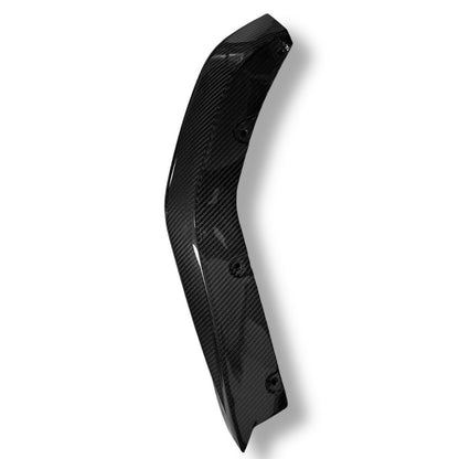 BMW G80 M3 and G82 M4 carbon fiber rear splitter flaps by Palenon Performance, showcasing sleek OEM-style rear canard splitters.