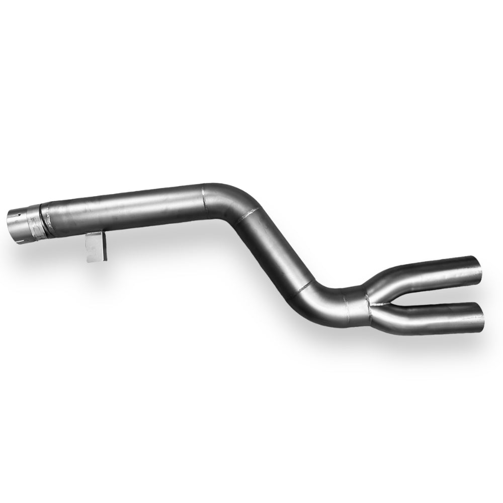 Palenon Performance B58 BMW G22 M440i and G20 M340i catback exhaust system with polished metal tips and sleek design.