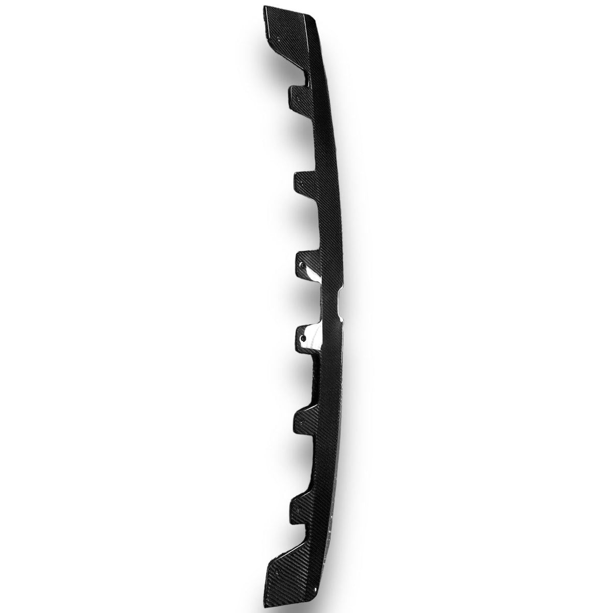 Carbon fiber M Style front lip for 2023+ BMW G20 330i and M340i, featuring sleek design and high-performance accents.