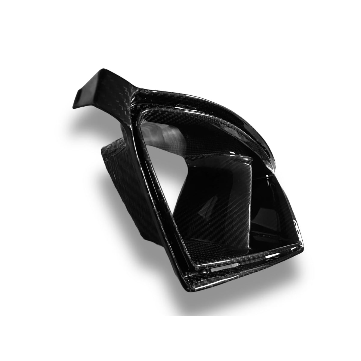 Carbon fiber front bumper vents for BMW G80 M3, G82 M4, and G83 M4 by Palenon Performance, showcasing sleek automotive design.