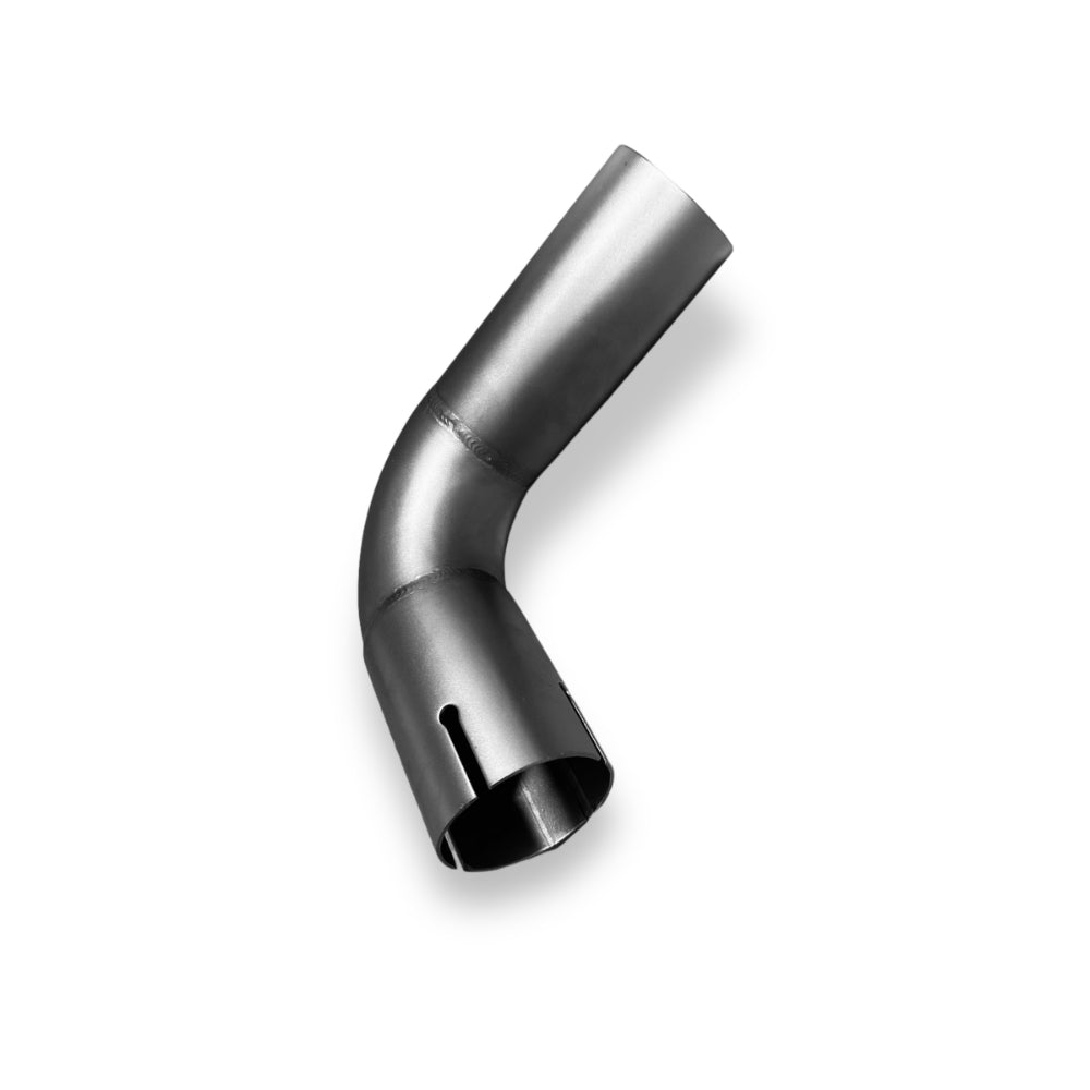 Palenon Performance B58 BMW G22 M440i and G20 M340i catback exhaust system showing sleek metal finish and exhaust tips.