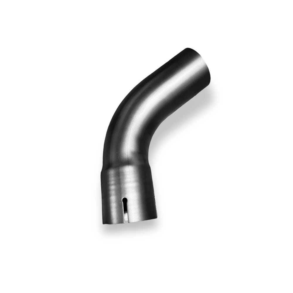 Palenon Performance B58 BMW G22 M440i and G20 M340i catback exhaust system installed on a vehicle, showing polished exhaust tips.
