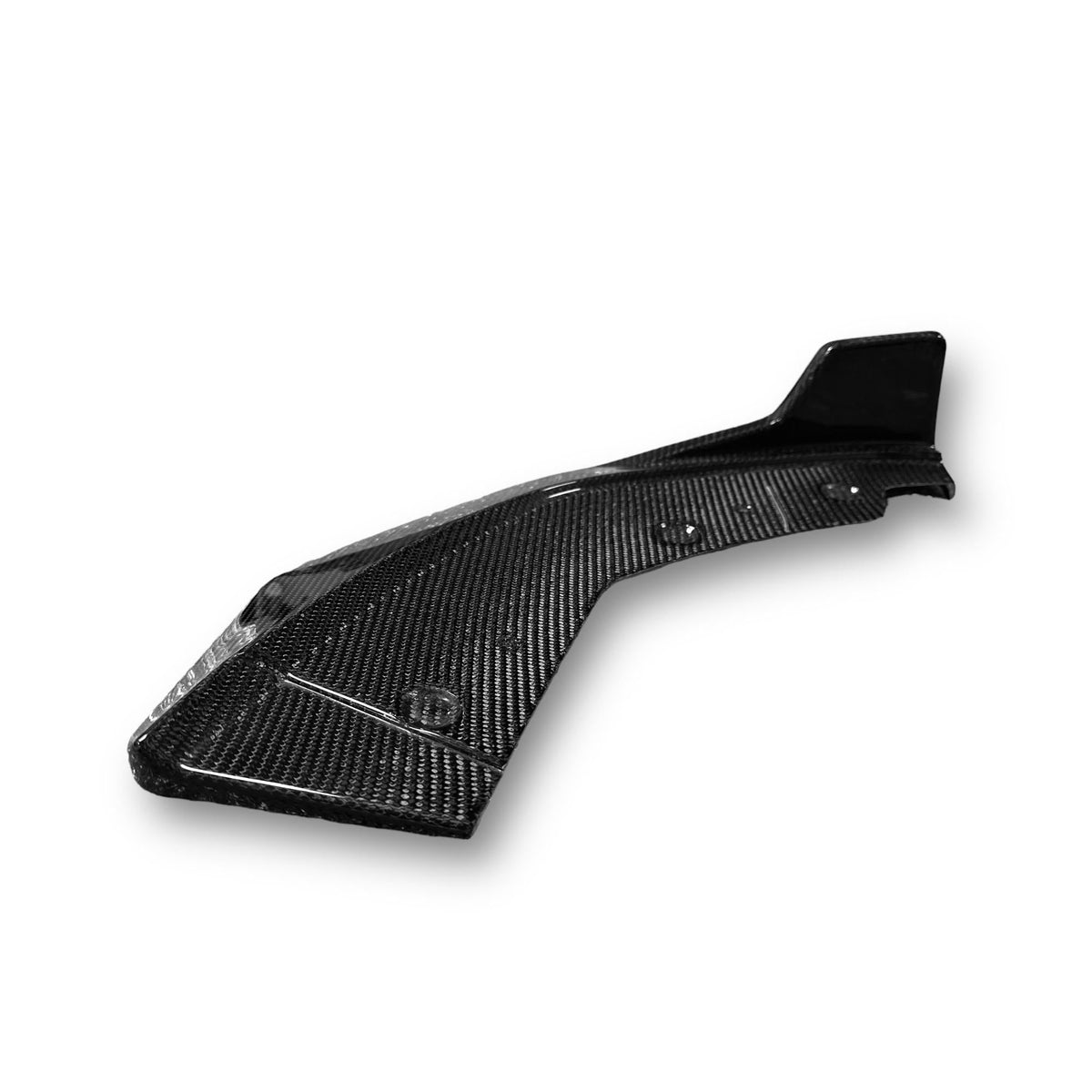 Carbon fiber M Style front lip for 2023+ BMW G20 330i and M340i, designed by Palenon Performance, with a sleek aerodynamic look.