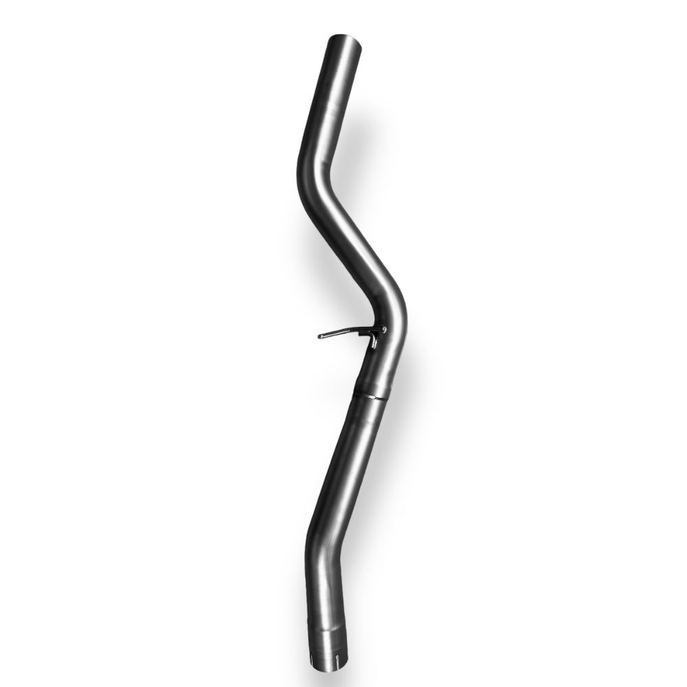 Palenon Performance B58 BMW G22 M440i and G20 M340i catback exhaust installed on a car showing polished exhaust tips.