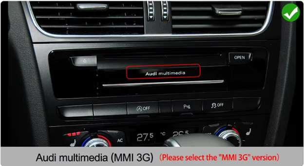 Bayern MNX 8.8" HIGH 3G MMI Audi A4 No GPS 2009-2012 2GB RAM + 32GB ROM