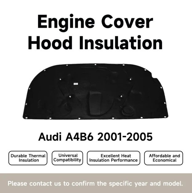Bayern MotorWerks OE Replacement Hood Insulation Pads for Audi 1998-2024