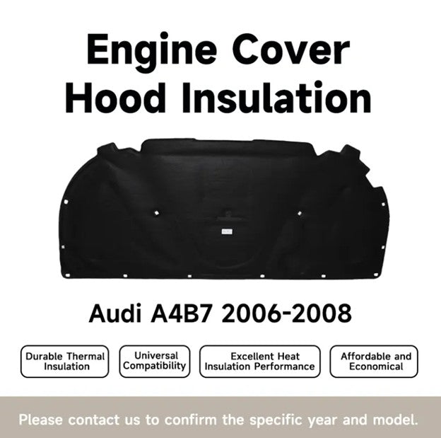Bayern MotorWerks OE Replacement Hood Insulation Pads for Audi 1998-2024