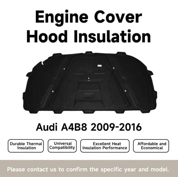 Bayern MotorWerks OE Replacement Hood Insulation Pads for Audi 1998-2024