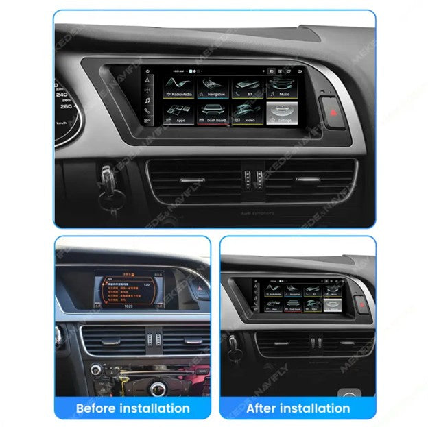 MNX 8.8" Touchscreen Upgrade for Audi A5 2008-2016 Android/CarPlay with 4G Ready Multimedia