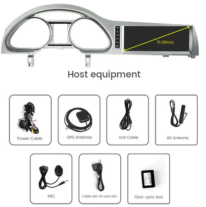 MN-G Upgrades for Q7 2005-2015 Qualcomm Snapdragon DSP 10.25 inch Touchscreen & Android 14