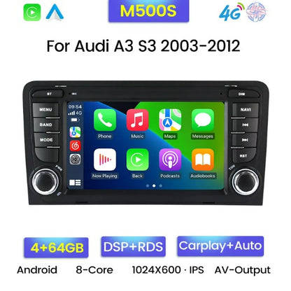 Upgrade Touchscreen for Audi A3 2003-2013 featuring Android 11 CarPlay