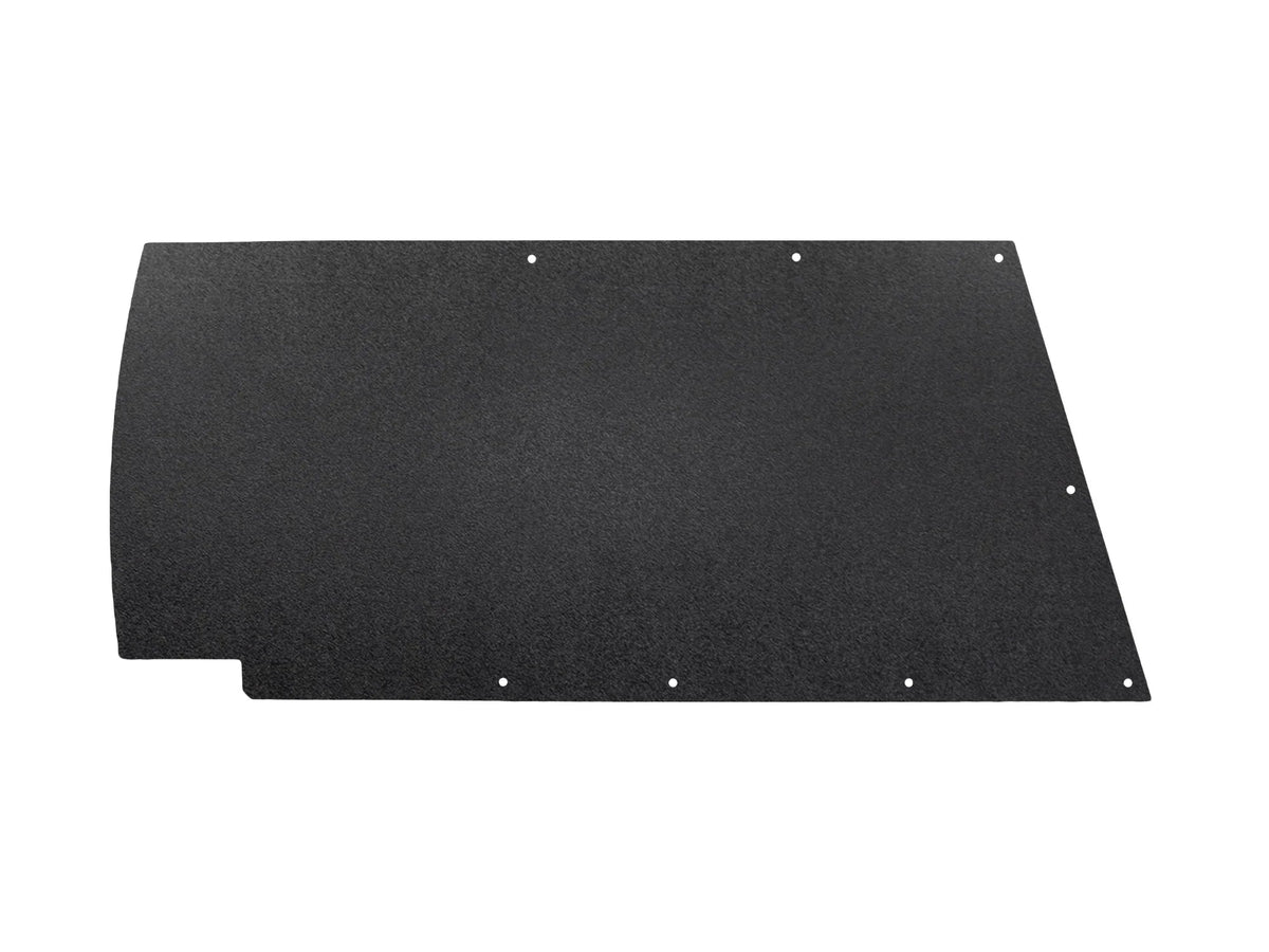 GoWesty ABS plastic trim panel, left rear back half for Vanagon non-camper, black finish