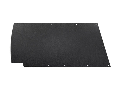GoWesty ABS plastic trim panel, left rear back half for Vanagon non-camper, black finish
