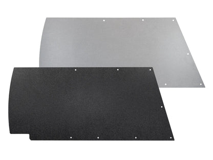 GoWesty ABS plastic left rear back half trim panel for Vanagon non-camper, available in black and gray