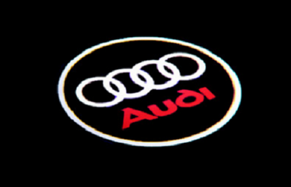 Quartz Ground Shadow Door Puddle Lamp Lighting for Audi Cars and SUVs