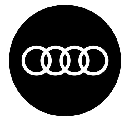 Quartz Ground Shadow Door Puddle Lamp Lighting for Audi Cars and SUVs