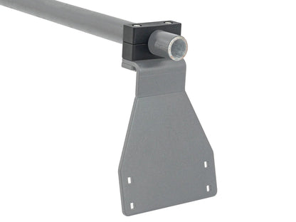 GoWesty bolt-on roof rack bundle installed on Vanagon Westfalia, showcasing sturdy roof racks with mounting brackets.