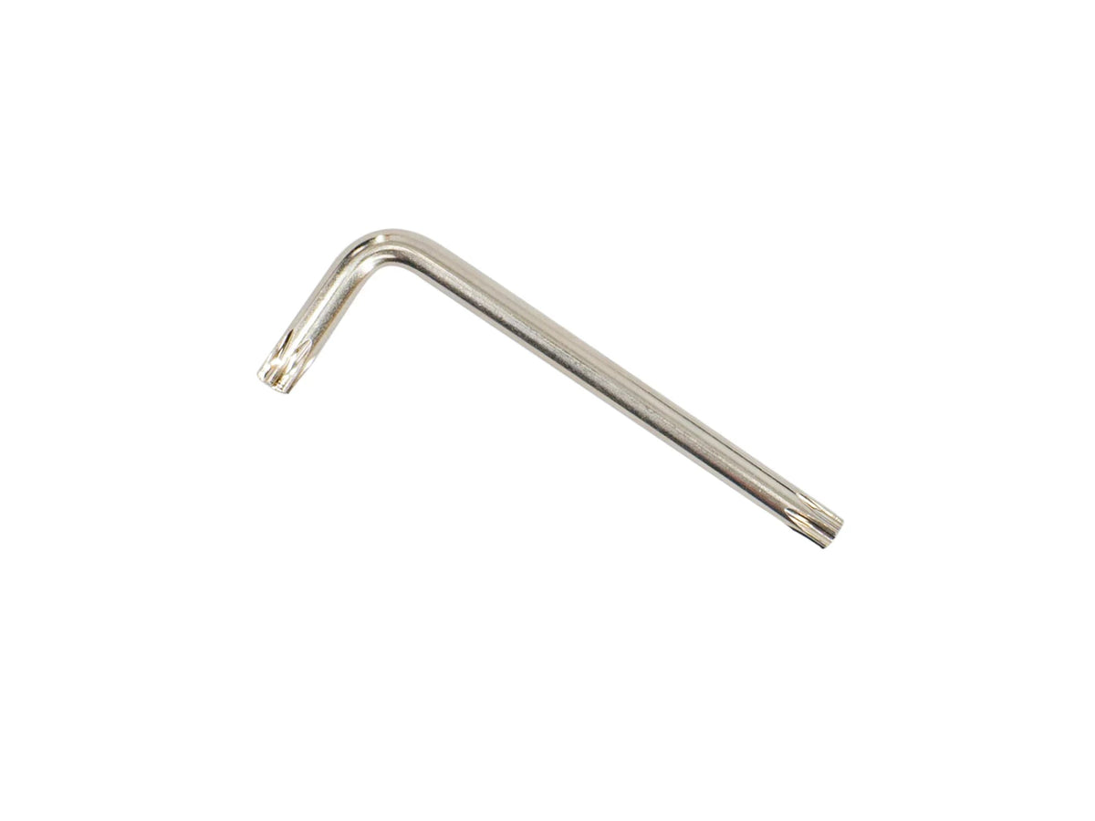 Tamper-resistant Torx T30 wrench from GoWesty, used for secure roof rack assembly and maintenance.