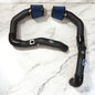 Palenon Performance S55 front mount air intake installed in BMW F87 M2, F80 M3, F82 M4, and F83 M4 engine bay.