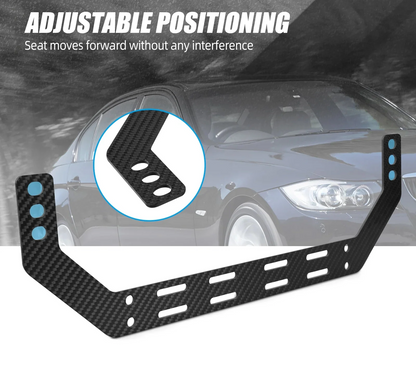 K2 Industries BMW 3 Series E90 E91 E92 E93 carbon fiber fire extinguisher seat mount bracket, vehicle interior accessory