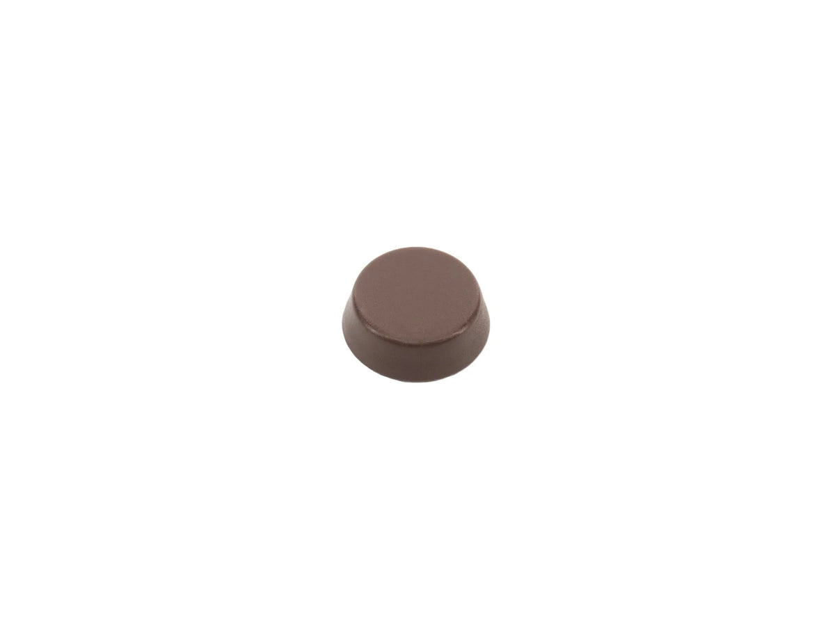 Set of five brown interior screw caps for Vanagon, GoWesty brand, shown on a white background.