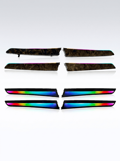 Audi A4 B8 Interior 64-Color Symphony LED Ambient Light Kit 2009 - 2016 - AudiGear.com - Interior Lighting