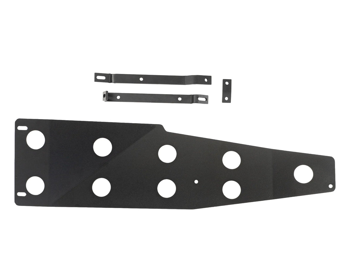 GoWesty coolant and shifter skid plate for vehicle underbody protection