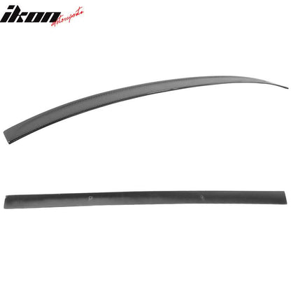 BMW 5-Series F10 roof spoiler wing in carbon fiber from K2 Industries, designed for models 2011-2016, with a sleek 3D aerodynamic style.
